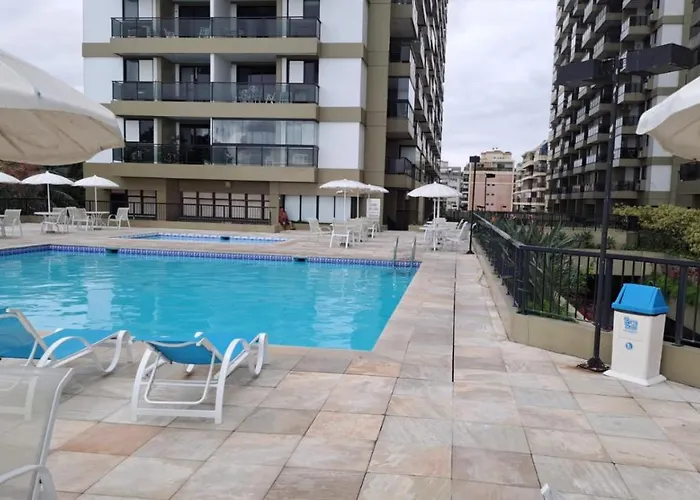 Apartamento Com Toda Infra E Em Frente A Praia